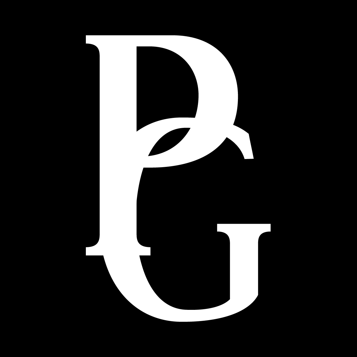 PG Logo (Black Background)